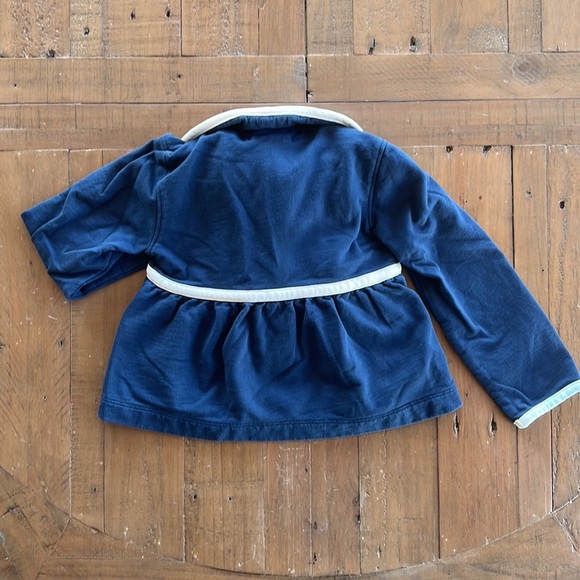 Janie and jack peplum navy jacket - Picture 7 of 7